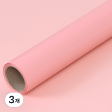 리본리에 꽃 포장지 꽃다발 포장 플로드 1, 07.진핑크색, 3개