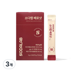 소다랩 베로샷 알파cd, 3개, 70g