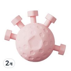 손가락 악력기 재활 전완근 운동기구, 2개, 핑크