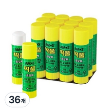 아모스 딱풀 1팩(12개입), 36개, 35g