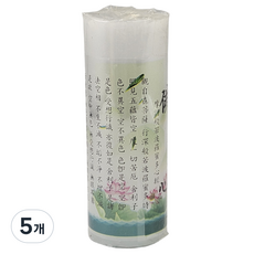 반야심경 절향 불교 사찰 선향 양초 기도 소원 성취 제사 제수 법당 무속 부적, 5개