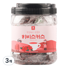 미세플라스틱 없는 생분해필터 미담식품 히비스커스 차 삼각티백, 3개, 100개입, 1.2g