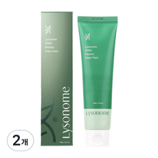 리조넘 PDRN 리스토어 그린 필오프팩 물광피부 수분 영양케어 100g 1개, 2개, 1개입