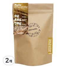 꼬수비 칠곡 무설탕 저당 프로틴 그래놀라 시리얼 애트놀라, 2개, 200g