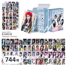 아일릿 ILLIT 홀로그램 포카 124장 홀로그램 포카 60장 스티커 64장 도무송 다꾸, 744개, SUPER REAL ME(슈퍼리얼미)