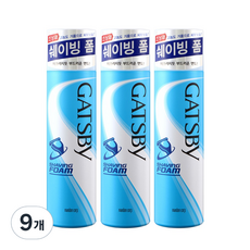 갸스비 쉐이빙 폼, 190g, 9개