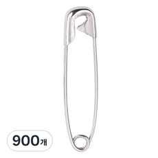 바이트 다용도 시침 옷핀, 900개, 실버