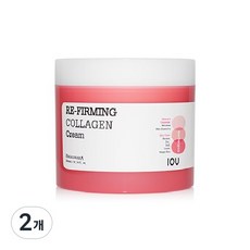 아이오유 미백 주름개선 기능성 콜라겐 대용량 크림, 300ml, 2개