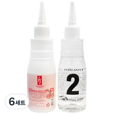 코겐 체리 NO 암모니아 냄새없는 멀티펌 1제 2제 각, 150ml, 6개