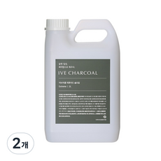 이브차콜 편백수 100% Level5 Extreme 솔오일 피톤치드 탈취제 새집증후군 제거, 2개, 2L