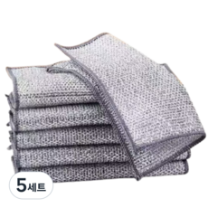 글로벌캐시 만능 주방 더블레이어 철수세미, 5세트, 10개입