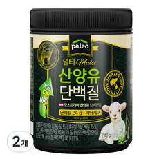 팔레오 멀티 산양유 단백질, 240g, 2개