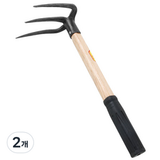 카시안 세발괭이 (D6) BN 약초 원예 풀 괭이 농기구, 2개