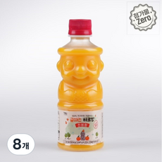 제주푸름 천혜향 NFC 착즙 감귤주스, 8개, 330ml