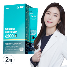 닥터제이엠 아르기닌 케어 6200 고함량 시트룰린 아연 활력 에너지, 2개, 300g