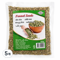 WORLD FENNEL SEEDS, 5개, 100g