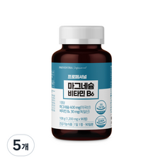 프리벤트라 프로페셔널 마그네슘 비타민B6 3개월분, 5개, 90정