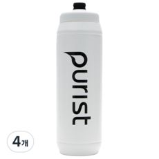 퓨리스트 팀 픽시 물통, 화이트, 4개, 950ml