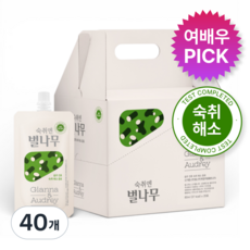 지아나앤오드리 숙취해소 음료 벌나무즙 숙취엔벌나무, 80ml, 40개