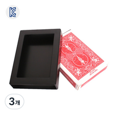 [KC인증] JL매직 베니싱덱 사라지는덱 카드가 통째로 사라지는 간단한 마술 초등 어린이 마술 도구, 3개, 해법영상 제공, 초급