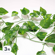조화 넝쿨 덩쿨 플랜트 가랜드, 3개, 1. 아이비 플랜트 10줄 묶음