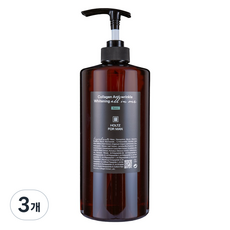 홀츠포맨 남자 올인원 화장품 1000ml 대용량 남성 주름개선 미백 보습 탄력 스킨 로션 에센스, 1L, 3개 1L, 3개