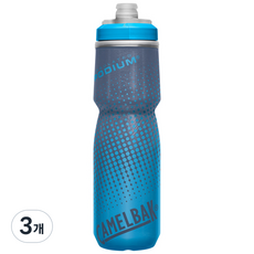 카멜백 포디엄 칠 24oz / 자전거 보냉물통, 블루 도트, 3개