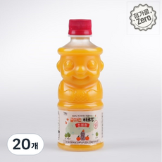 제주푸름 천혜향 NFC 착즙 감귤주스, 20개, 330ml