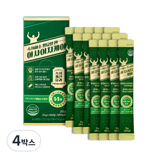 숙취해소제 아사이치케아 액상 스틱형 14포입, 4박스, 210g