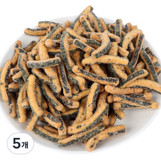 [어르신 추천] 20년전통 뻥튀기곡물나라 김고소아 생강맛 옛날과자 영화관 휴게소 노래방 안주 간식, 5개, 190g