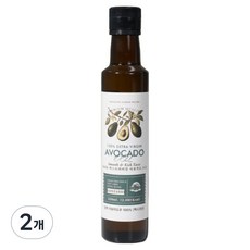 올리오리아 엑스트라버진 아보카도오일 멕시코 최고급 HASS품종 아보카도유 냉압착, 2개, 250ml