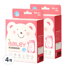 베일리 뷰 모유저장팩 일회용, 4개, 30매