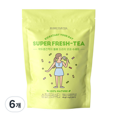 스키니퓨리티 슈퍼프레쉬티(30T), 1.5g, 30개입, 6개