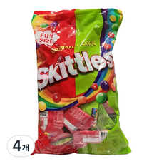 마즈 스키틀즈 펀사이즈 코스트코, 900g, 4개