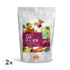 건강한우리집비옴 통째로 갈아서 만든 ABC주스분말, 2개, 300g