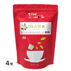 [본사직영] 다예 맛있는 쟈스민차 생분해 삼각티백, 4개, 700mg, 50개입