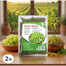 World Green Raisin 청건포도, 2개, 200g