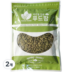 푸드팜 호박씨, 500g, 2개