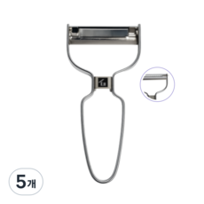 홈앤스토리 스텐룩 필러, 실버, 5개