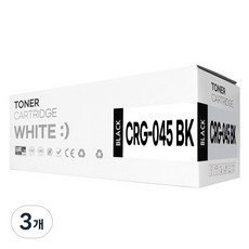CRG-045 호환 토너 MF635Cxz MF633Cdw LBP611Cnz 613Cdwz, 3개, CRG 045 검정
