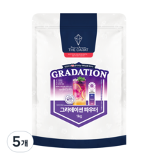 더캐럿 그라데이션 파우더 대용량, 5개, 1개입, 1kg