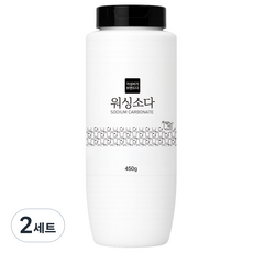 가성비가브랜드다 워싱소다 톡톡이 / 탄산소다 세탁세제 세정제, 2세트, 450g