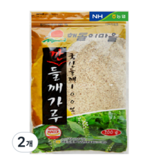 강원도농협 탈피 들깨가루 (햇들깨 당월도정출고) 국내산1등급들깨만사용 (강원도양양농협), 200g, 2개