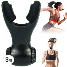 애플버니 듀얼 컨트롤러 복식호흡기 Ver3 흉곽호흡 폐활량운동기구 필라테스 복식 호흡, 3개