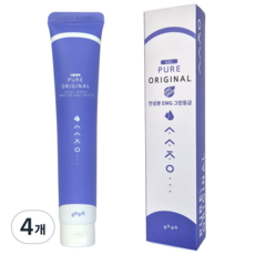 순수주의 퓨어 오리지널 수용성 마사지 젤, 4개, 50ml