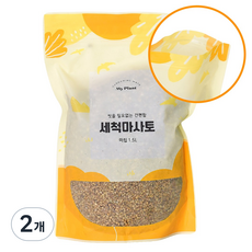 마이플랜트 세척마사토 미립, 2개, 1.5L