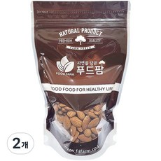 푸드팜 볶음 아몬드 캘리포리아, 300g, 2개