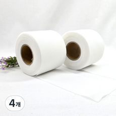 실크심지 7cm 27M(30마), 4개, 흰색