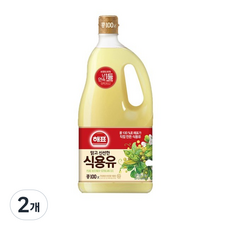 해표 콩기름 식용유, 1.8L, 2개