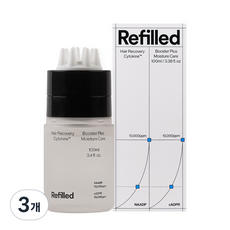 리필드 사이토카인 탈모용 모이스처 케어 헤어토닉, 3개, 100ml